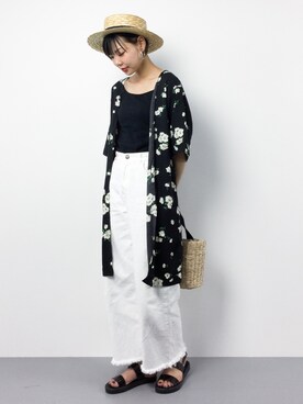 ambiさん（レディース・160cm）の夏コーディネート