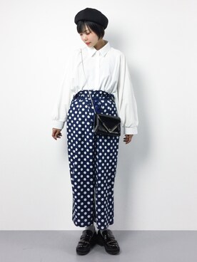 「バルーンスリーブ」｜ambiさん（レディース・160cm）の夏コーディネート