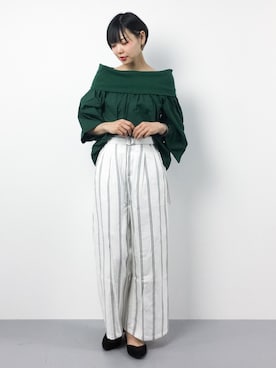 ambiさん（レディース・160cm）の夏コーディネート