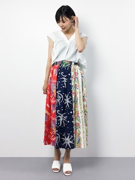 ambiさん（レディース・160cm）の夏コーディネート