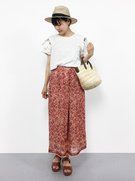 ambiさん(レディース・160cm)の夏コーディネート
