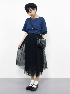 ambiさん（レディース・160cm）の夏コーディネート