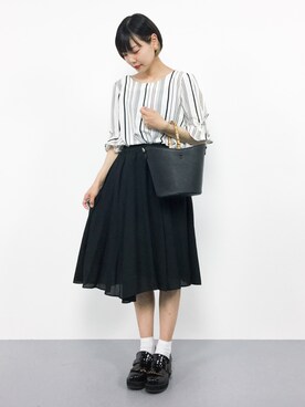 「Te chichi（テチチ）のアイテム」を使った、ambiさん（レディース・160cm）の夏コーディネート