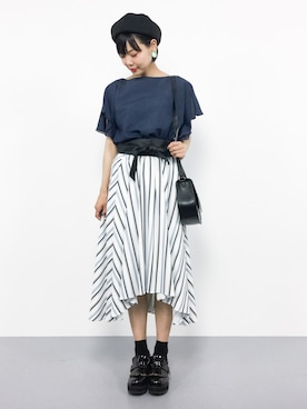 ambiさん（レディース・160cm）の夏コーディネート