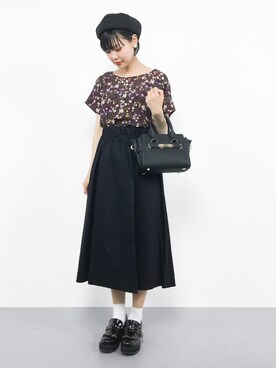 「IRONY（アイロニー）のアイテム」を使った、ambiさん（レディース・160cm）の夏コーディネート