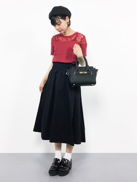 「IRONY（アイロニー）のアイテム」を使った、ambiさん（レディース・160cm）の夏コーディネート