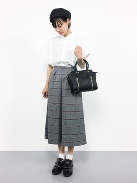 「Te chichi TERRASSE（テチチテラス）のアイテム」を使った、ambiさん（レディース・160cm）の夏コーディネート