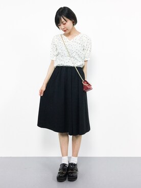 「Te chichi（テチチ）のアイテム」を使った、ambiさん（レディース・160cm）の夏コーディネート