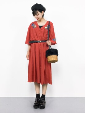 ambiさん（レディース・160cm）の夏コーディネート