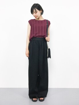 ambiさん（レディース・160cm）の夏コーディネート