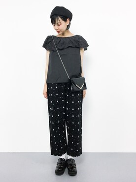 「Te chichi TERRASSE（テチチテラス）のアイテム」を使った、ambiさん（レディース・160cm）の夏コーディネート