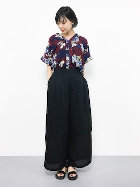 ambiさん（レディース・160cm）の夏コーディネート