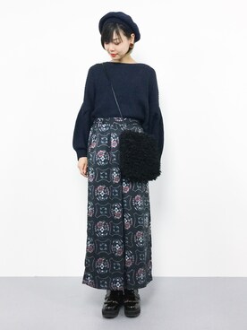 「chambre de charme（シャンブルドゥシャーム）のアイテム（パンツ）」を使った、ambiさん（レディース・160cm）の秋コーディネート