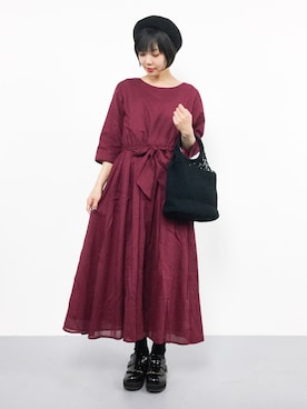 「Another Edition」｜「アイテム（ハンドバッグ）」を使った、ambiさん（レディース・160cm）の秋コーディネート