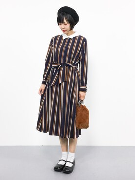 ambiさん(レディース・160cm)の秋コーディネート