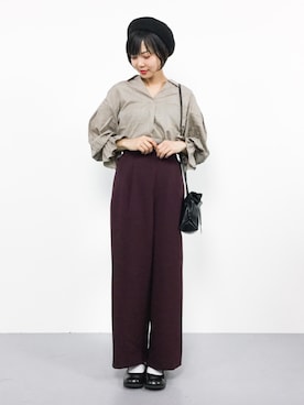 ambiさん（レディース・160cm）の秋コーディネート