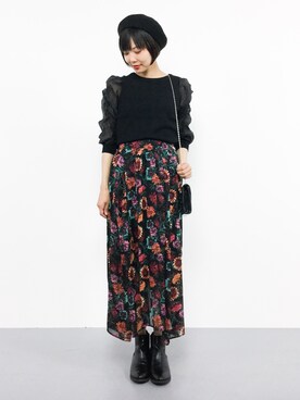 ambiさん（レディース・160cm）の秋コーディネート