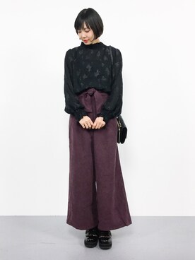 ambiさん(レディース・160cm)の秋コーディネート