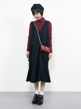 ambiさん（レディース・160cm）の秋コーディネート