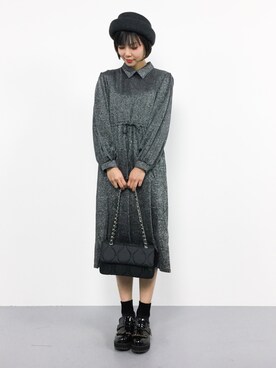 「LA ROCCA（ラロッカ）のアイテム（バッグ）」を使った、ambiさん（レディース・160cm）の秋コーディネート