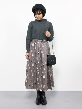 ambiさん（レディース・160cm）の秋コーディネート