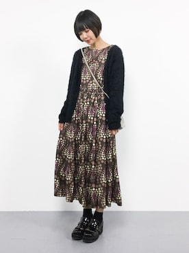 「夢展望（ユメテンボウ）のアイテム」を使った、ambiさん（レディース・160cm）の秋コーディネート