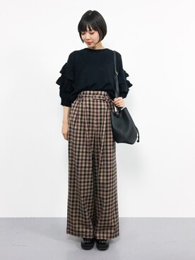 ambiさん（レディース・160cm）の秋コーディネート