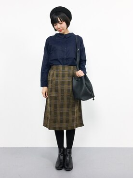 ambiさん（レディース・160cm）の秋コーディネート