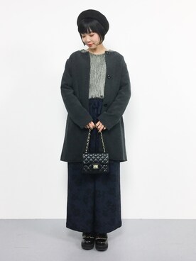 「KBF+」｜「アイテム（その他アウター）」を使った、ambiさん（レディース・160cm）の秋コーディネート