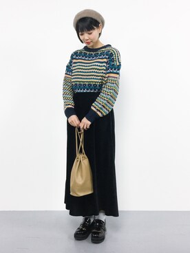 ambiさん(レディース・160cm)の秋コーディネート