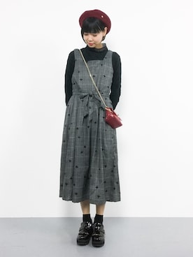 ambiさん（レディース・160cm）の秋コーディネート