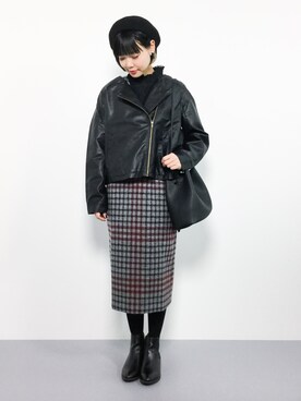 ambiさん（レディース・160cm）の秋コーディネート