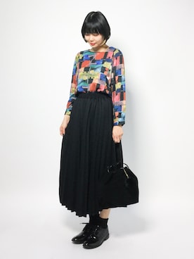 ambiさん(レディース・160cm)の秋コーディネート