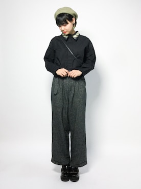 Ameri（アメリ）の「GLITTER KNIT BERET（ハンチング/ベレー帽