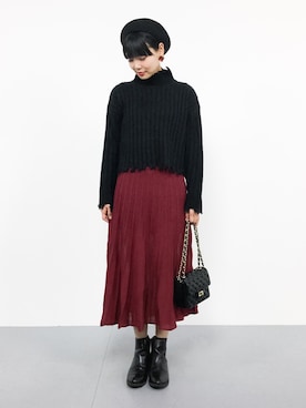 ambiさん（レディース・160cm）の冬コーディネート