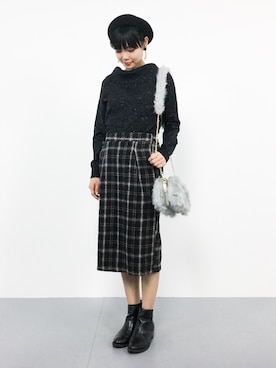 ambiさん（レディース・160cm）の冬コーディネート