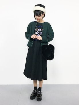 ambiさん（レディース・160cm）の冬コーディネート