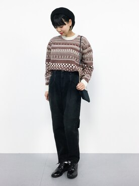 ambiさん(レディース・160cm)の冬コーディネート