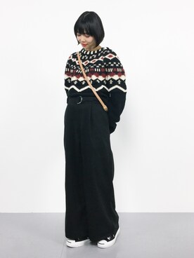 ambiさん（レディース・160cm）の冬コーディネート