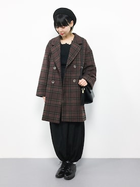 ambiさん（レディース・160cm）の冬コーディネート
