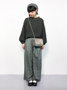 ambiさん（レディース・160cm）の冬コーディネート