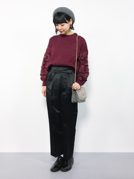 ambiさん（レディース・160cm）の冬コーディネート