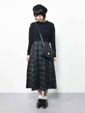 ambiさん（レディース・160cm）の冬コーディネート