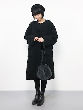 ambiさん（レディース・160cm）の冬コーディネート