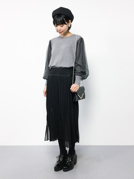 ambiさん（レディース・160cm）の冬コーディネート