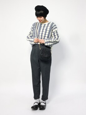 ambiさん(レディース・160cm)の冬コーディネート