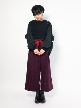 ambiさん（レディース・160cm）の冬コーディネート