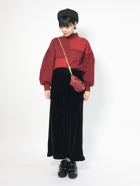 ambiさん（レディース・160cm）の冬コーディネート