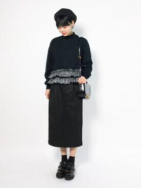 ambiさん（レディース・160cm）の冬コーディネート