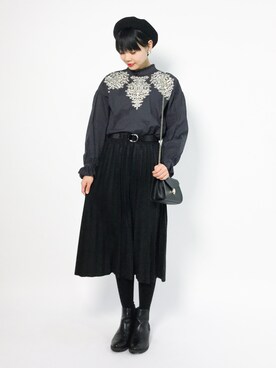 ambiさん（レディース・160cm）の冬コーディネート